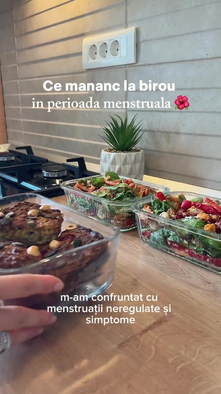 Ce mananc la birou in perioada menstruala